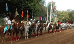 Athletes' Parade at the International Tent Pegging Championships