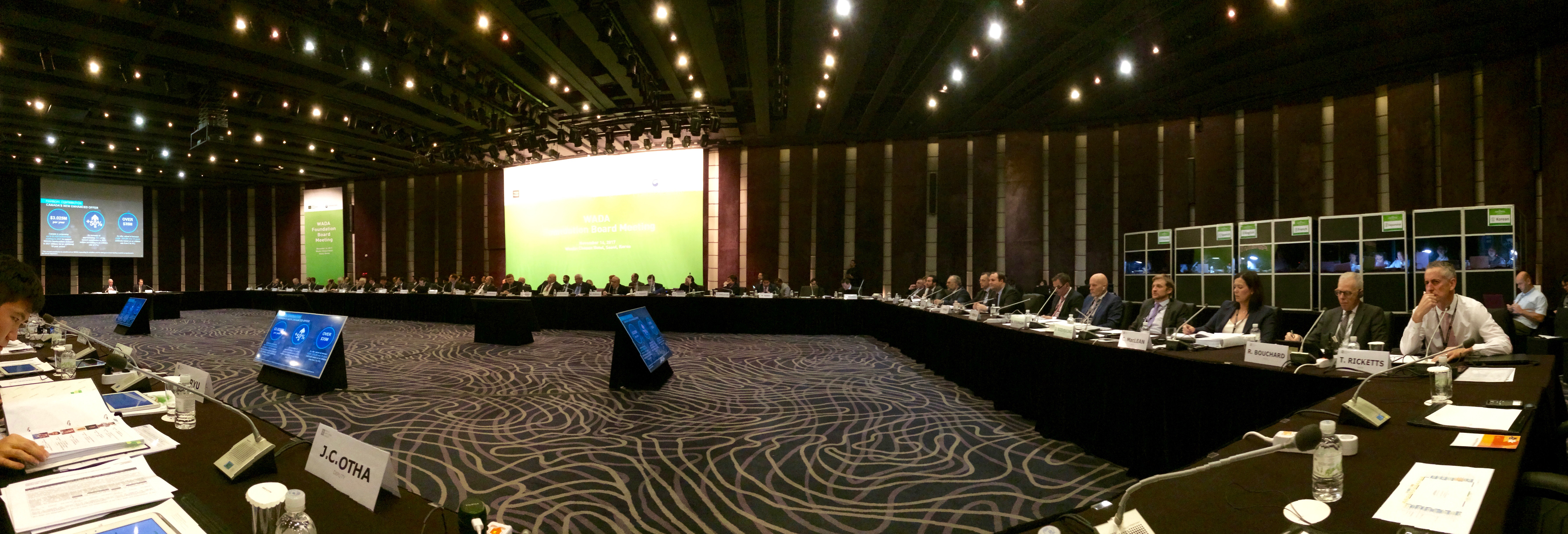WADA Foundation Board meeting in Seoul