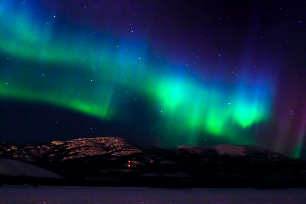 Aurora Borealis over Whitehorse